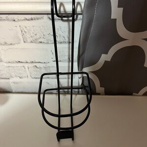 Black Metal Bottle Holder